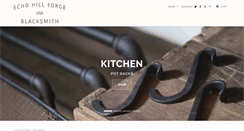 Desktop Screenshot of echohillforge.com