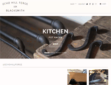 Tablet Screenshot of echohillforge.com
